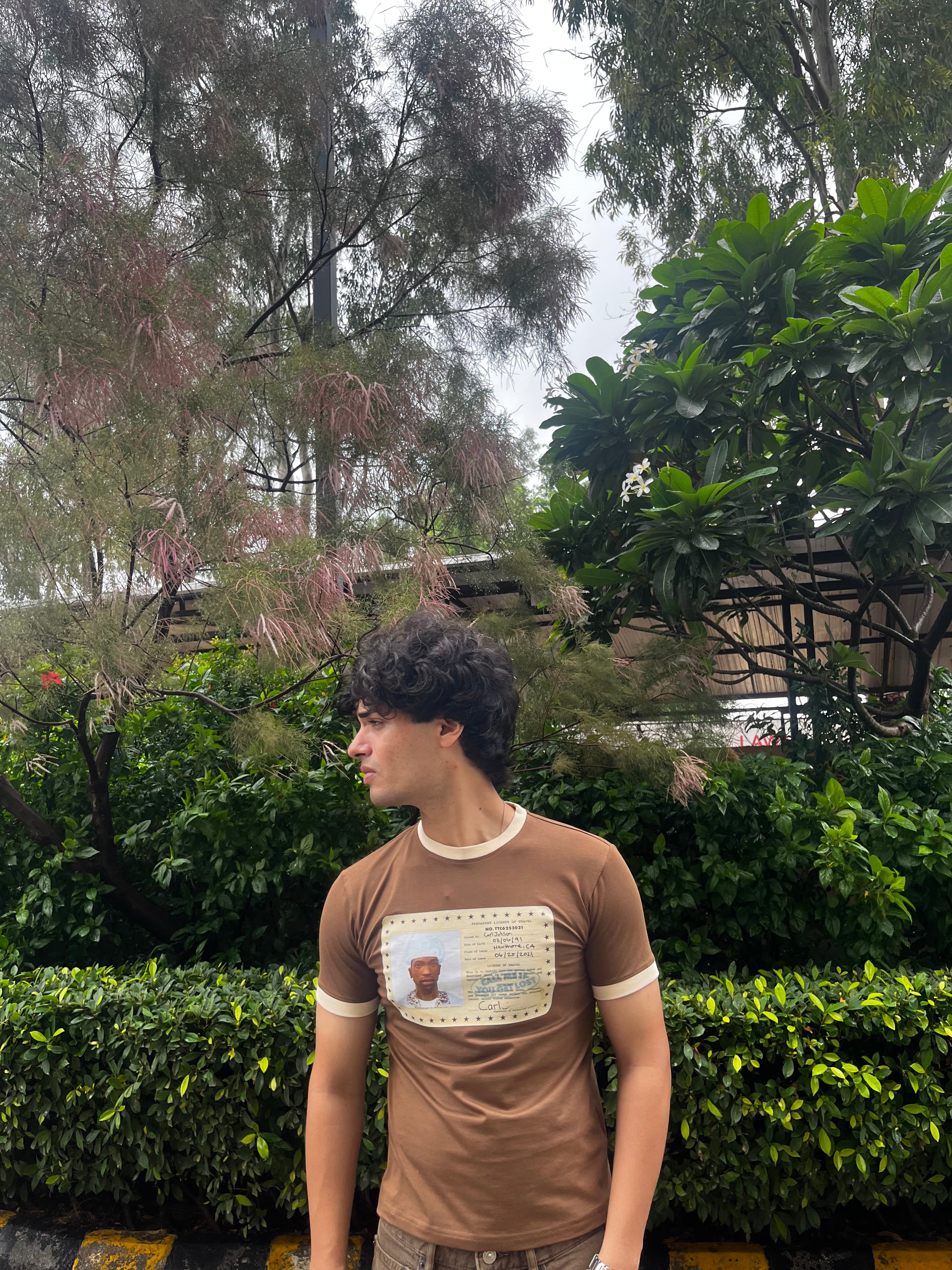Carl Brown ringer tee