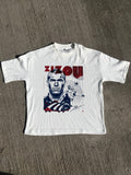 ZIZOU HALF SLEEVES WAFFLE
