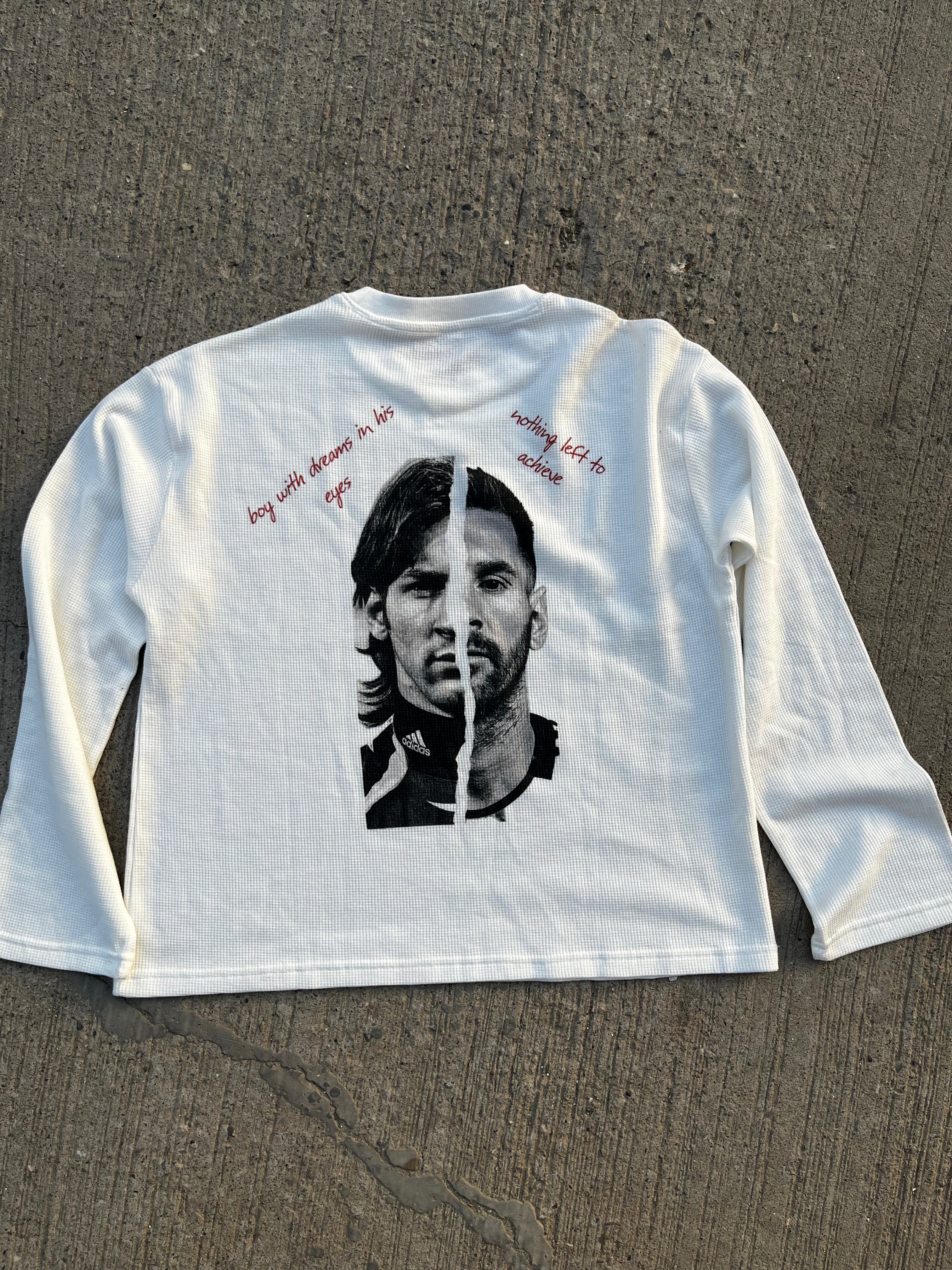 The goat off white waffle full sleeves