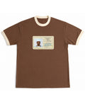 Mousse & Cream Ringer tee Front Design