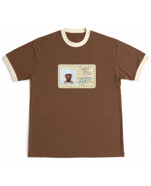 Mousse & Cream Ringer tee Front Design