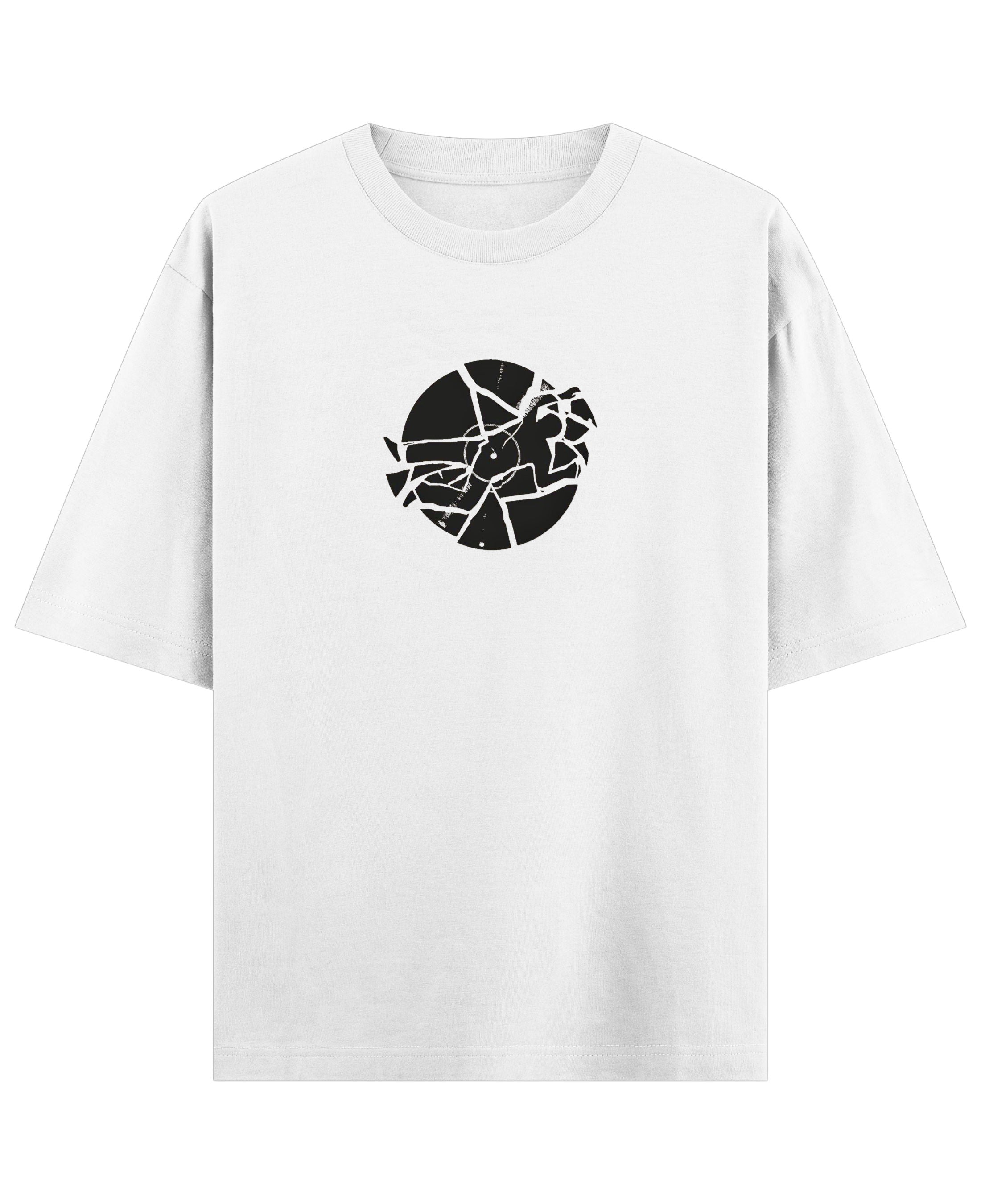 White Oversized T-shirt Front Design