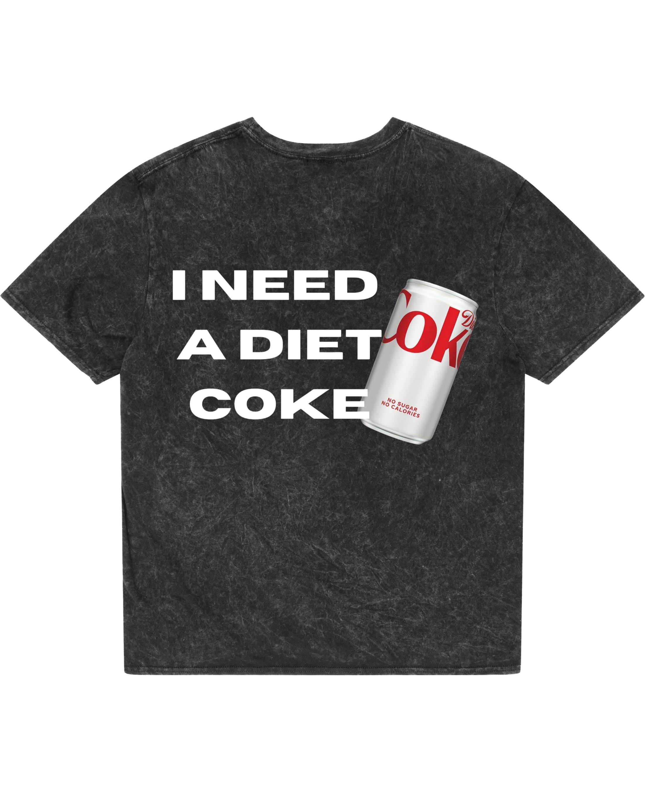 Acidwash Oversized T-shirt Back Design